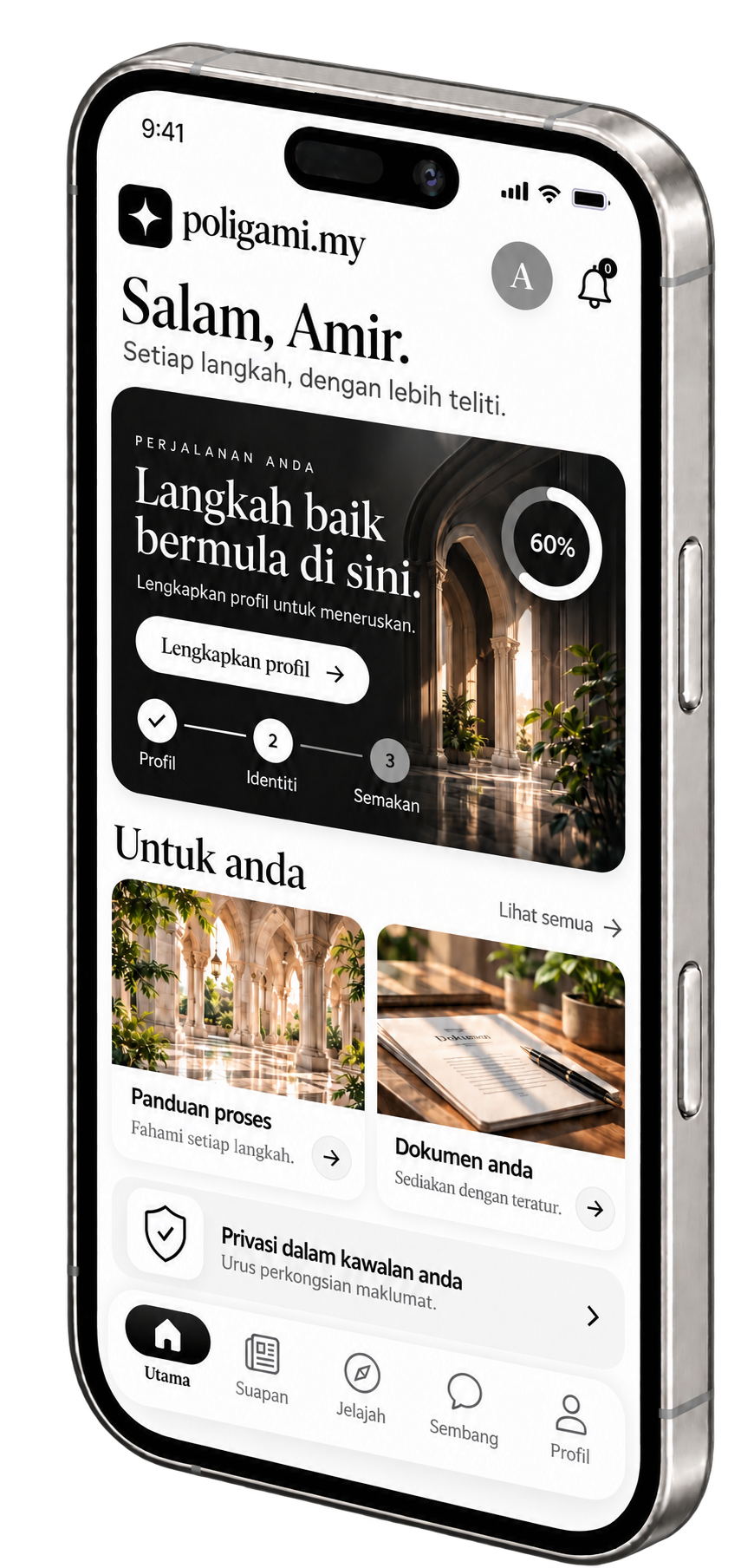 Poligami mobile app