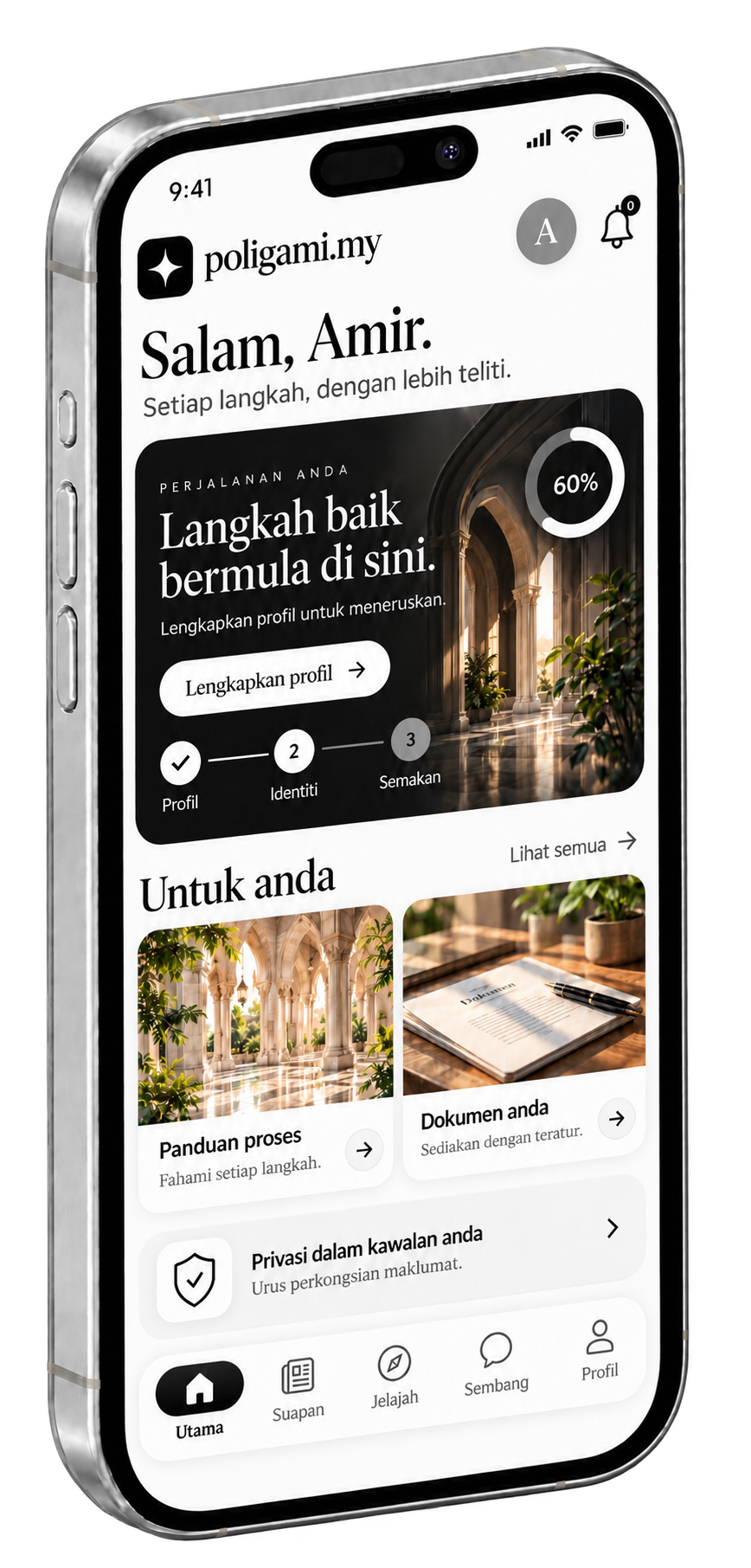 Poligami mobile app